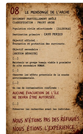 Le mensonge de l’Arche